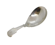 George III Sterling Silver 'J' Initial Tea Caddy Spoon Antique 1805 London