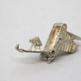 Sterling Silver Traditional Film Camera Charm Pendant Vintage c1970