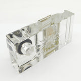 Edwardian Sterling Silver & Cut Glass Combination Desk Stand Antique London