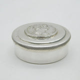 Sterling Silver Hadrian Coin Set Snuff Box Vintage 1991 Birmingham