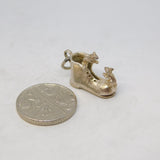 Sterling Silver Mice in the Boot Charm Pendant Vintage c1970
