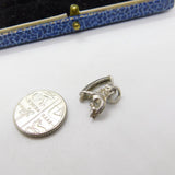 Sterling Silver Rocking Horse Charm Pendant Vintage c1970