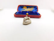 Sterling Silver 'The Devil In Iron' Openable Charm Pendant Vintage c1970