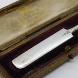 Edwardian Boxed Cast Sterling Silver Cricket Bat Antique 1910 Chester