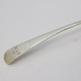 George III Sterling Silver Sugar Scoop Spoon Antique 1809 Birmingham