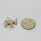 Sterling Silver Donkey Or Mule Charm Pendant Vintage c1970
