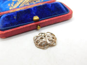 Sterling Silver Theatrical Muse Masks Charm Pendant Vintage c1970
