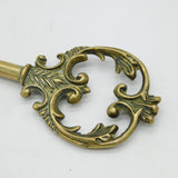 Large Victorian Cast Brass Presentation Key Antique c1890