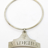 George III Sterling Silver Madeira Bottle Neck Collar Antique 1805 London
