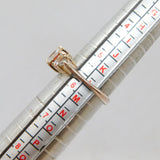 Sterling Silver 5 Paste Art Deco Style Dress Band Ring Modern c1990 Size L