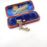 Sterling Silver Wedding in the Church Charm Pendant Vintage c1970
