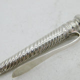19th Century Dutch Sterling Silver Knitting Needle Holder Antique c1820s