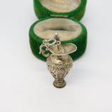 Sterling Silver Wine Jug Charm Pendant Vintage c1970