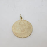 Sterling Silver St Christopher Travel Charm Pendant Vintage c1970