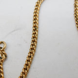 Victorian Rolled Gold Double Albert Watch Chain Antique c1880s
