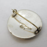 Robert Allison Scottish Sterling Silver Viking Ship Brooch Vintage 1951 Glasgow