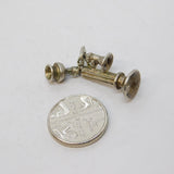 Sterling Silver Traditional Telephone Charm Pendant Vintage c1970