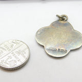 Sterling Silver Nelson Cup Relay Fob Charm Pendant Birmingham 1989 Vintage