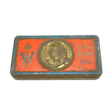 Boer War Period South Africa Gift to the Troops Chocolate Tin Antique 1900