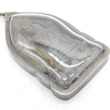 20th Century Oriental Sterling Silver Mounted Carved Religious Reliquary Pendant