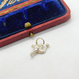 Sterling Silver Fun Australian Ostrich Charm Pendant Vintage c1970