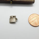 Sterling Silver Lighter Charm Pendant Vintage c1970