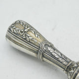 19th Century French .950 Standard Silver Monogram Desk Seal Antique c1860
