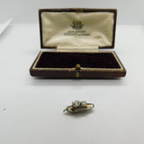 Sterling Silver Venetian Gondola Charm Pendant Vintage c1970