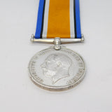 WW1 Silver British Army War Medal A.E Burton, Ord. RN Antique c1918