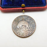 Georgian Rochdale Half-Penny Coin 1791 John Kershaw Antique Fair Condition