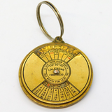 Brass 'For 50 Years' 1984-2033 Adjustable Miniature Calender Fob Vintage