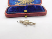 Sterling Silver Standing British Soldier Charm Pendant Vintage c1970