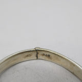 Charles Horner Sterling Silver Floral Child's Bangle Bracelet Antique 1911