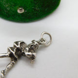 Sterling Silver Pied Piper of Hamelin Charm Pendant Vintage c1970