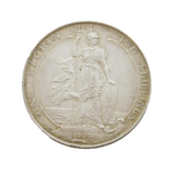 KIng Edward VII Sterling Silver Florin Coin Antique 1903 Very Fine Condition