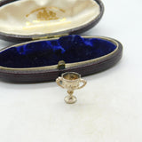 Sterling Silver Winning Cup Charm Pendant Vintage c1970
