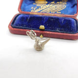 Sterling Silver Hookah Pipe Charm Pendant Vintage c1970