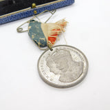 King George V & Queen Mary Coronation Medal Antique 1911 Royal