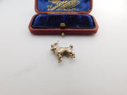 Sterling Silver Poodle Charm Pendant Vintage c1970