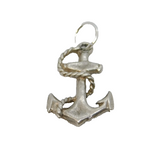 Sterling Silver Anchor of Hope Charm Pendant Vintage c1970