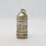 WW1-era 20th Century German Sterling Silver Wartime Charm Pendant Antique