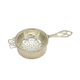 Mid-Century Sterling Silver Tea Strainer on Bowl Vintage 1961 Birmingham