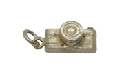 Sterling Silver Camera Charm Pendant Vintage c1970
