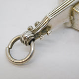 Victorian Silver Plated Novelty Violin Vesta Case Antique c1900s