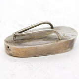 20th Century Japanese .950 Silver Travelling Sandal Pepper Shaker Antique