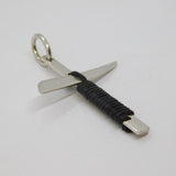 Sterling Silver Roman Imperium Symbol Studio Pendant Modern c1990s