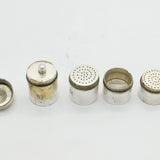 Victorian Silver Plated Travelling Combination Spice Tower Antique c1880s