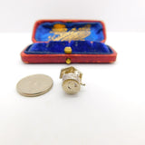Sterling Silver Wishing Well Charm Pendant Vintage c1970