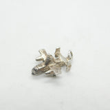 Sterling Silver Water Plane Hovercraft Style Charm Vintage c1970