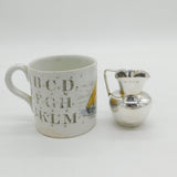 Victorian Sterling Silver Small Baluster Cream Jug Antique 1896 Birmingham
